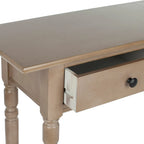 Console de 2 tiroirs Arvilla Grey - 37,8 x 13 x 31,9 - 38Lx13Px32H