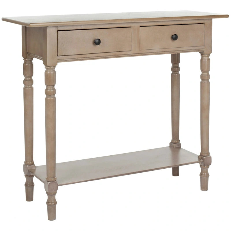 Console de 2 tiroirs Arvilla Grey - 37,8 x 13 x 31,9 - 38Lx13Px32H
