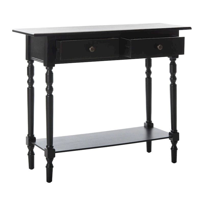 Console de 2 tiroirs Arvilla Grey - 37,8 x 13 x 31,9 - 38Lx13Px32H