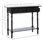 Console de 2 tiroirs Arvilla Grey - 37,8 x 13 x 31,9 - 38Lx13Px32H