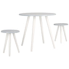 Ensemble de salle à manger rond 3 pièces Gaynell - 31 L x 31 l x 29 H