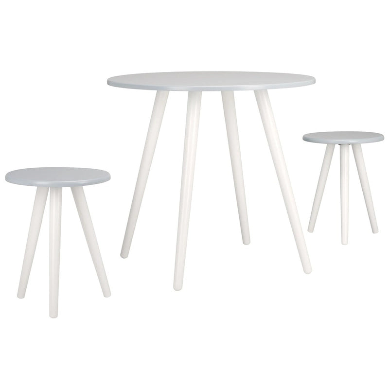 Ensemble de salle à manger rond 3 pièces Gaynell - 31 L x 31 l x 29 H